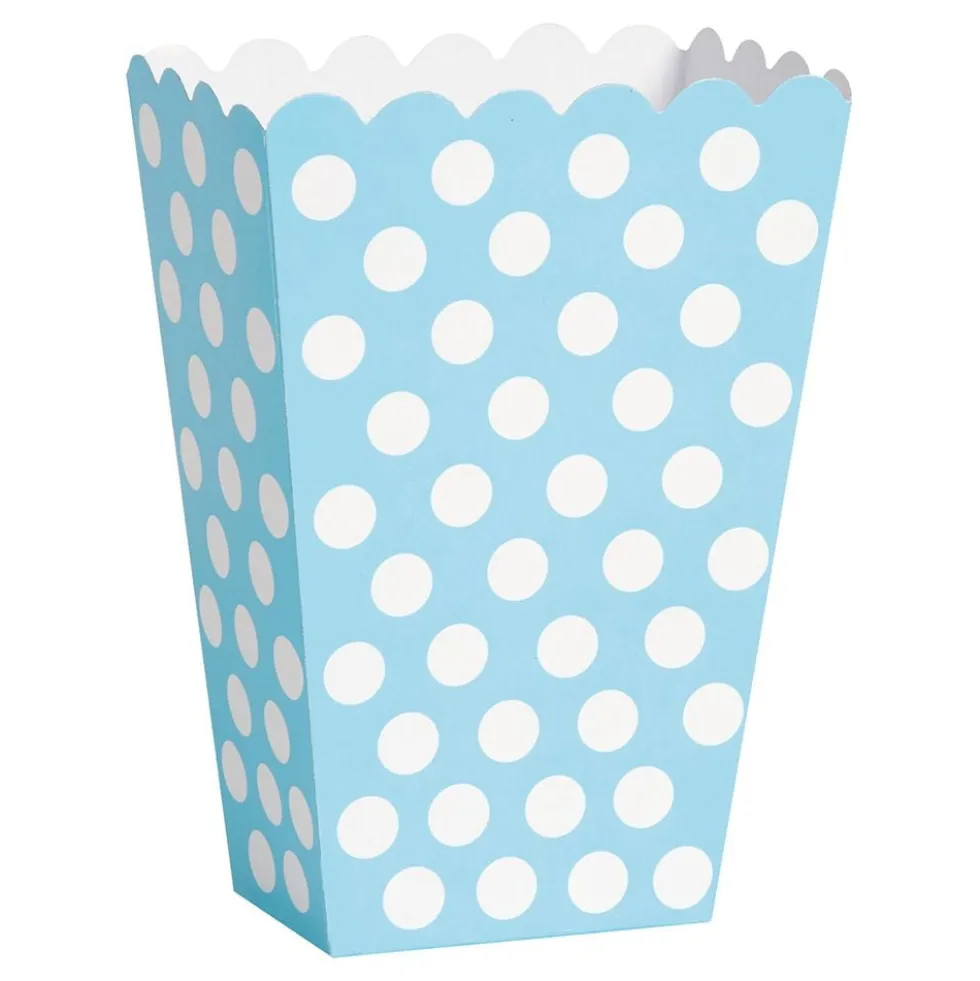 Popcorn-rasia Vaaleansininen Pilkullinen