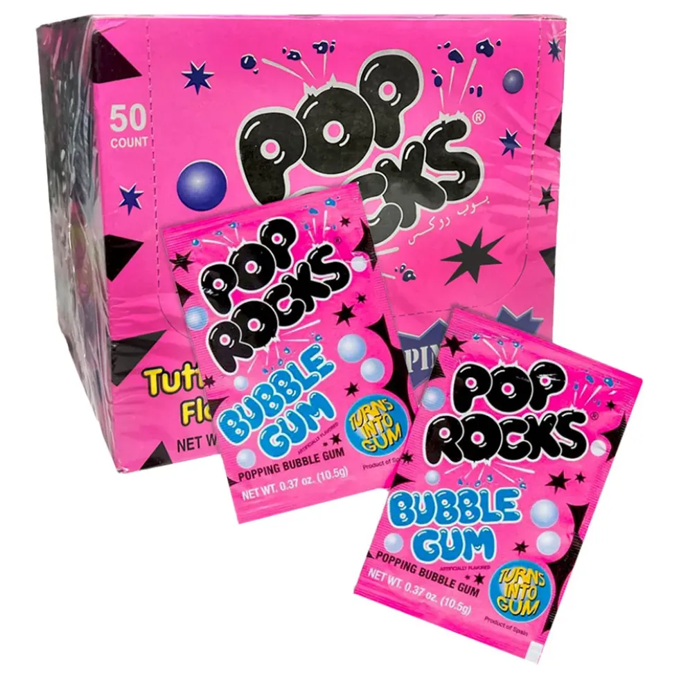 Pop Rocks Bubble Gum / Purukumi Suurpakkaus