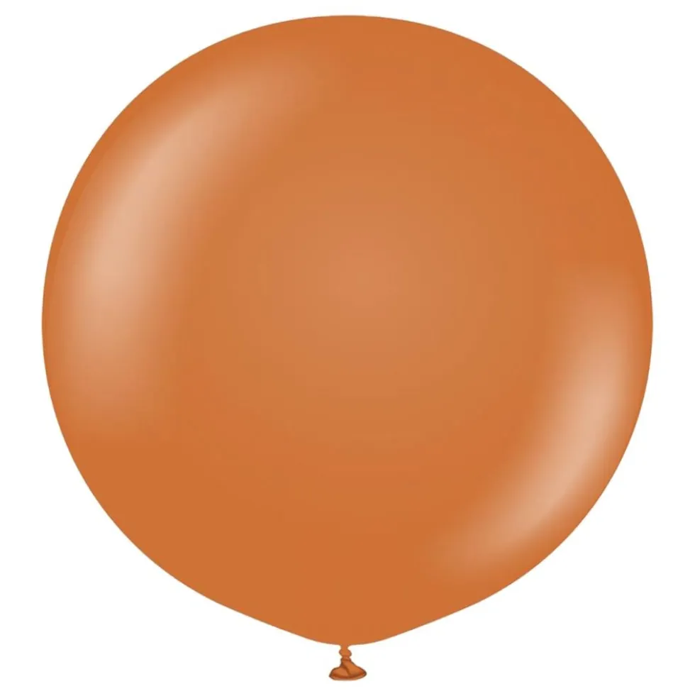Professional-jättikokoiset Caramel Brown -ilmapallot