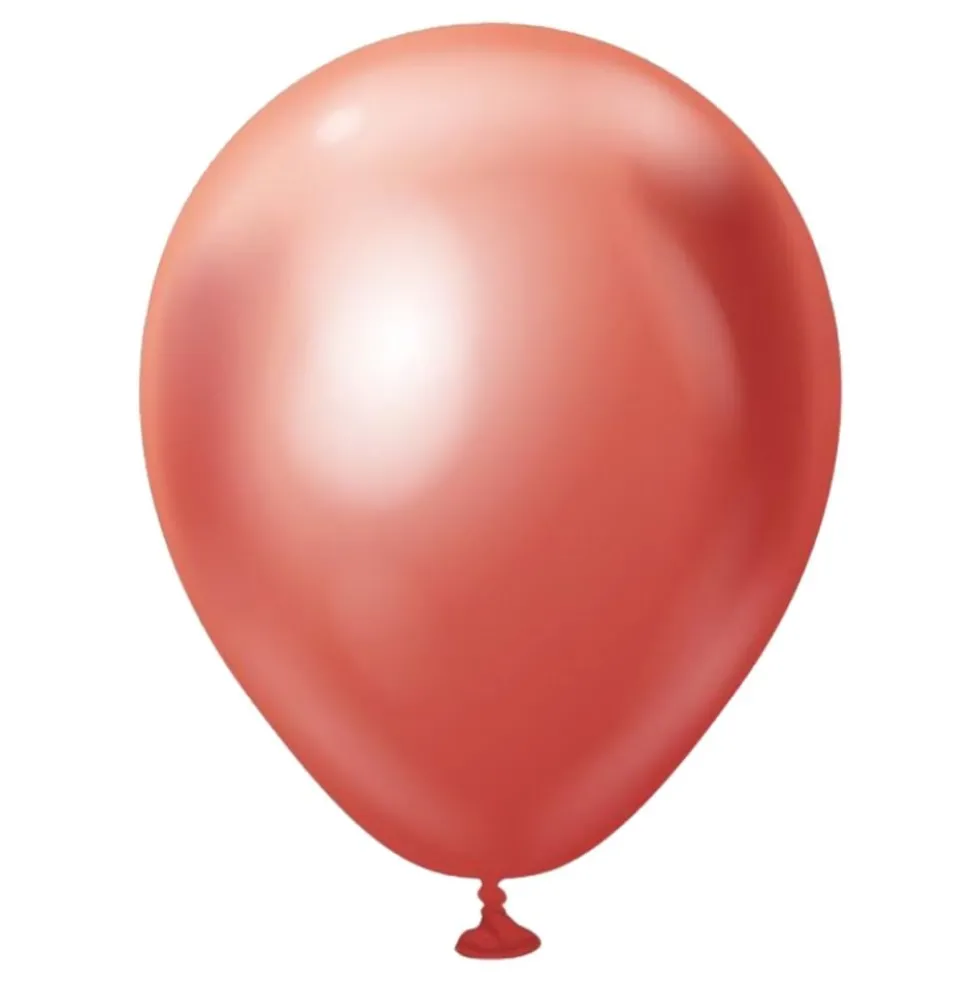 Professional Mini Red Chrome -ilmapallot