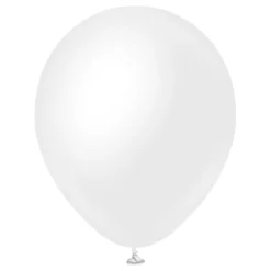 Professional Opaque Satin Snow White -suuret ilmapallot
