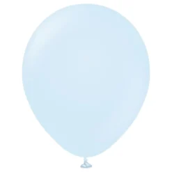 Professional Stora Macaron Baby Blue -ilmapallot