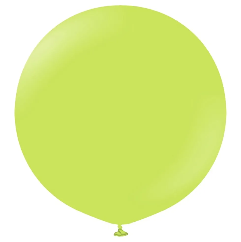 Professional Superkokoiset Lime Green -ilmapallot