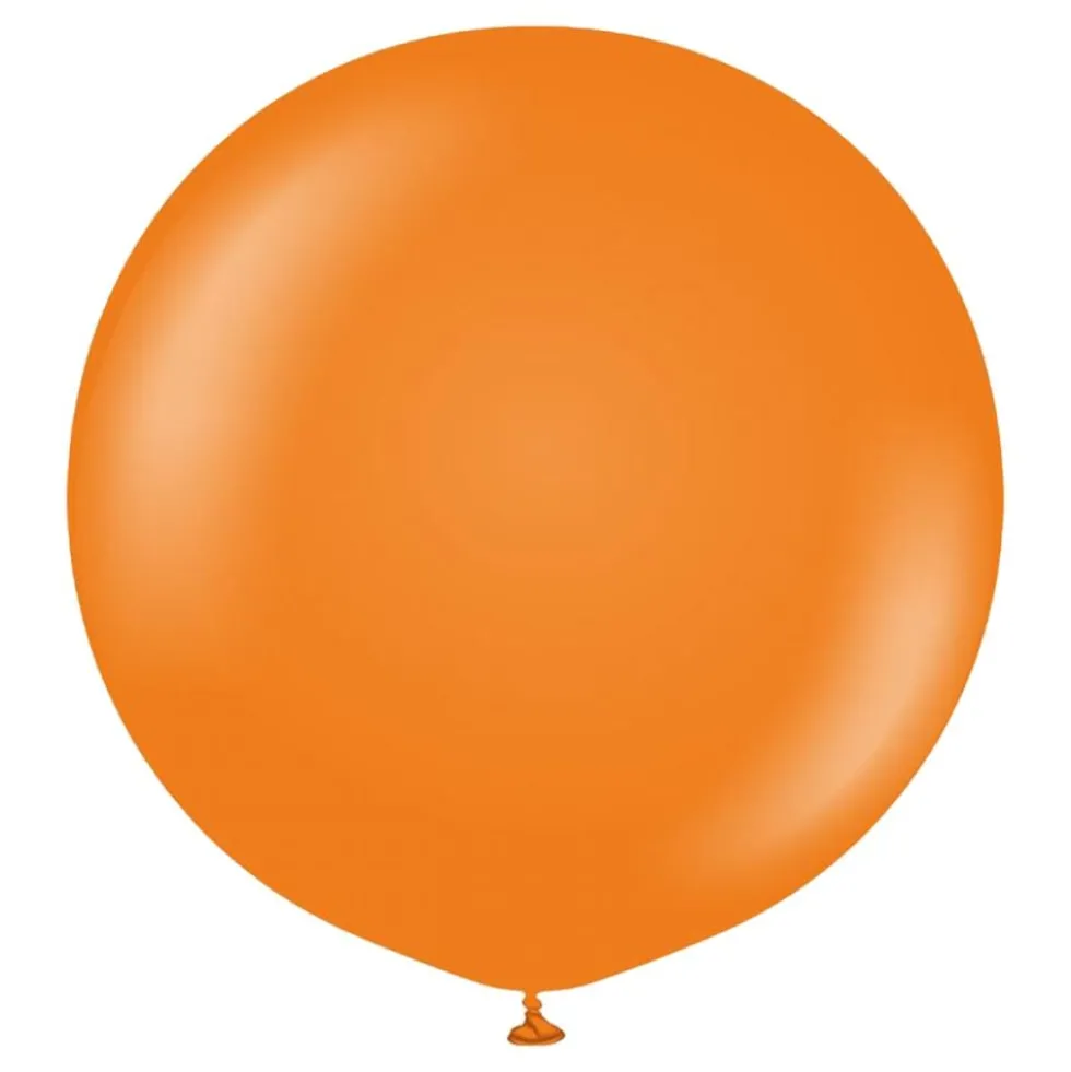 Professional Superkokoiset Oranssit Ilmapallot