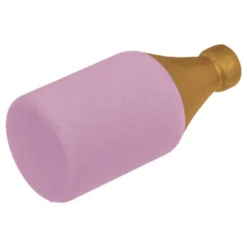 Prosecco-pullon muotoinen kylpypommi