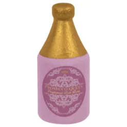 Prosecco-pullon muotoinen kylpypommi