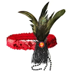 Punainen flapper-sulkapanta