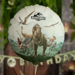 Pyöreä Jurassic World -folioilmapallo