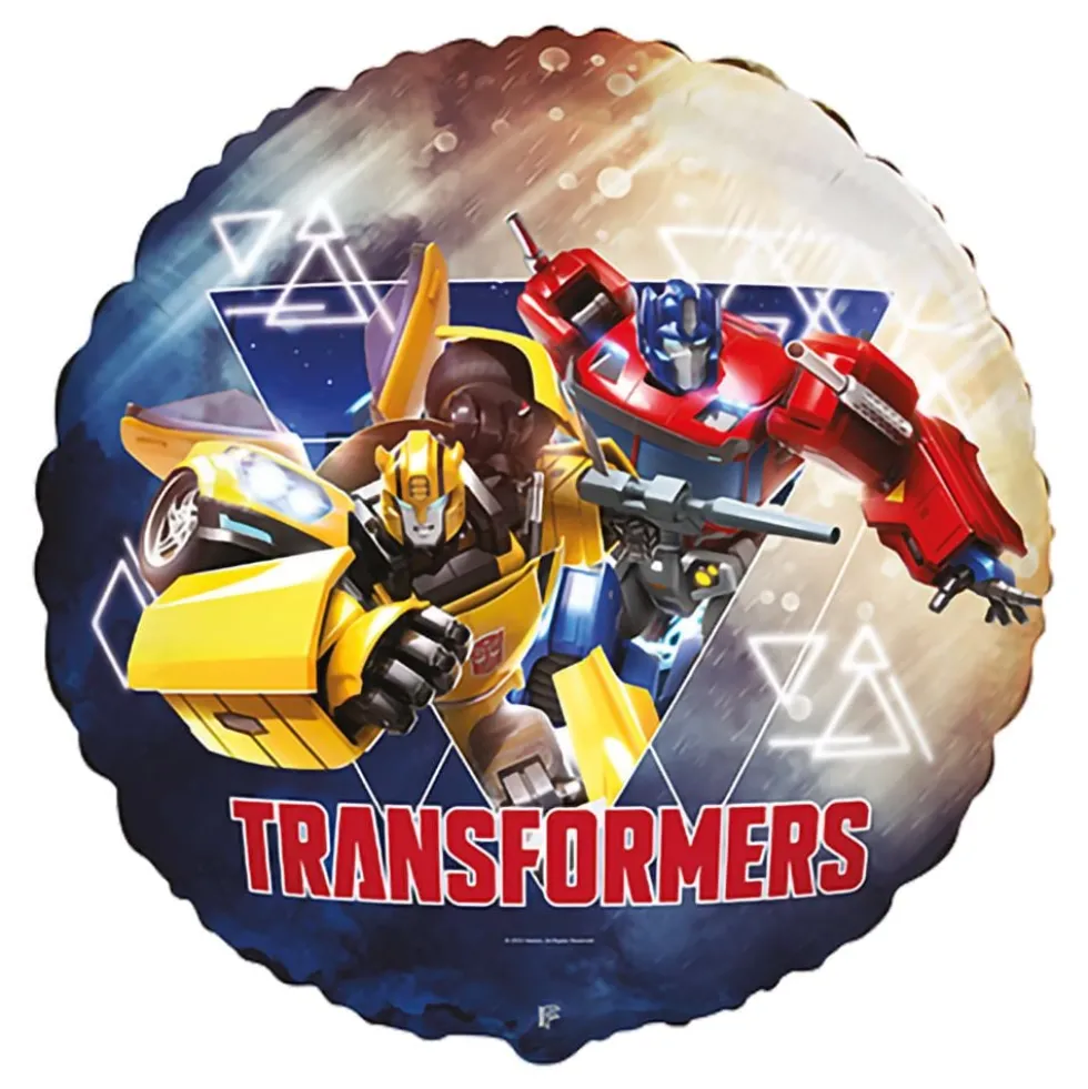Pyöreä Transformers™-folioilmapallo