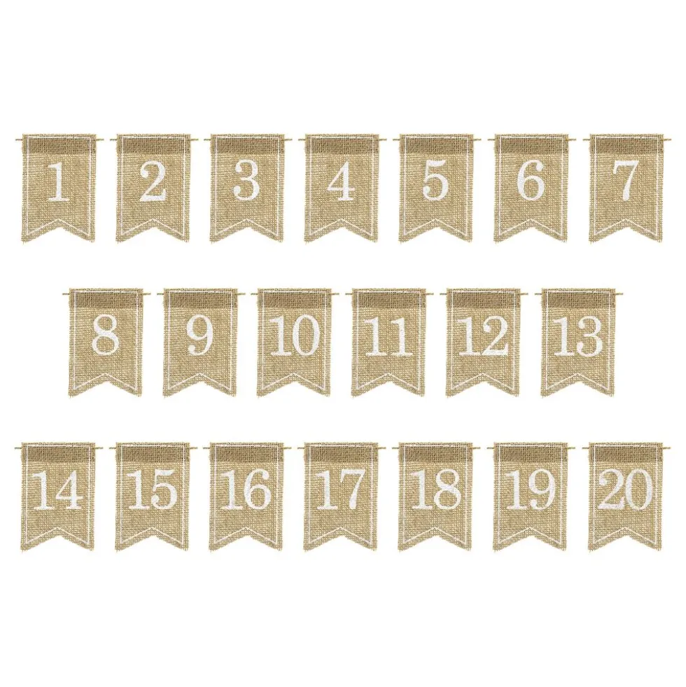 Pöytäjärjestely Numerot Juutti