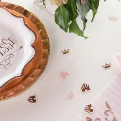 Pöytäkonfetti Princesse Ruusukulta
