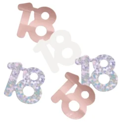 Pöytäkonfetti 18 Ruusukulta