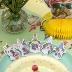 Pöytäkoristeet Partykoira