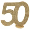 Pöytäkoriste 50 Kimalteleva Kulta