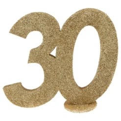Pöytäkoriste 30 Kimalteleva Kulta
