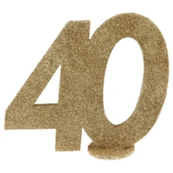 Pöytäkoriste 40 Kimalteleva Kulta