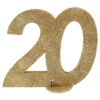 Pöytäkoriste 20 Kimalteleva Kulta