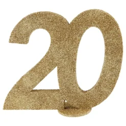Pöytäkoriste 20 Kimalteleva Kulta