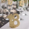 Pöytäkoriste 18 Kimalteleva Kulta