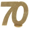 Pöytäkoriste 70 Kimalteleva Kulta
