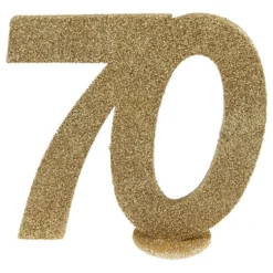 Pöytäkoriste 70 Kimalteleva Kulta
