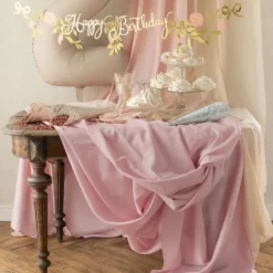 Pöytäliina Kangas Dusty Pink