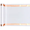 Pöytäliina Pilkullinen Valkoinen/Ruusukulta