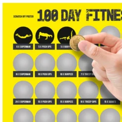 Raaputustaulu 100 Day Fitness Challenge