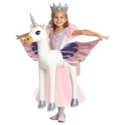 Ratsastava Unicorn Lasten Naamiaisasu