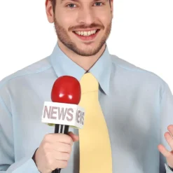 Reportterin Mikrofoni