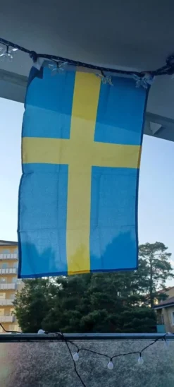 Riippuva Lippu Ruotsi