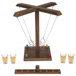 Ring Toss Shotpeli Puusta