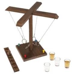 Ring Toss Shotpeli Puusta