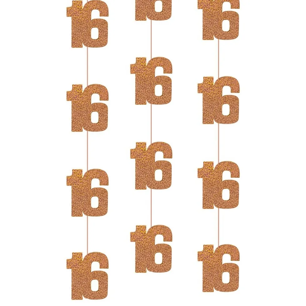 Ripustettavat Koristeet 16 Ruusukulta