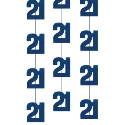 Ripustettavat Koristeet 21 Sininen