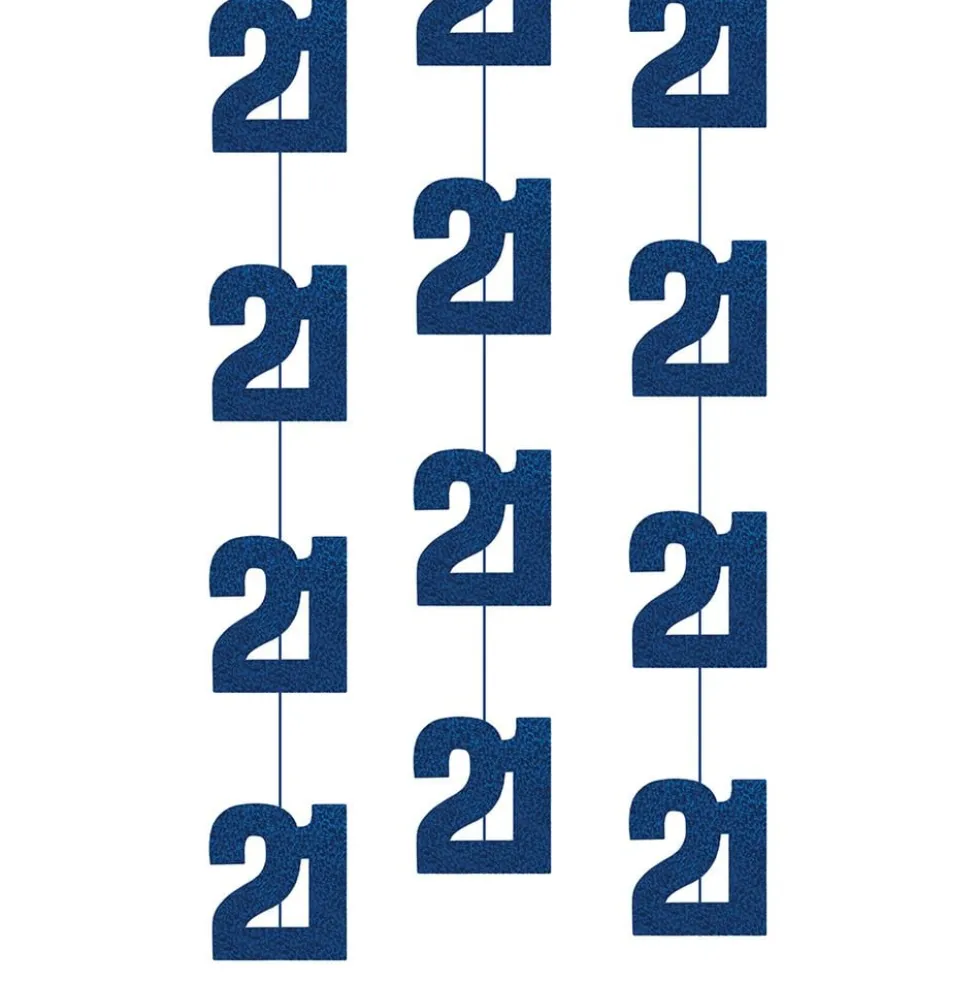 Ripustettavat Koristeet 21 Sininen