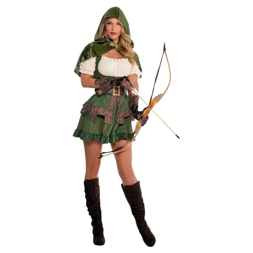 Robin Hood Naisten Naamiaisasu