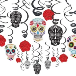 Roikkuvat Swirls Day of the Dead