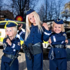 Ruotsalainen Poliisi Lasten Naamiaisasu