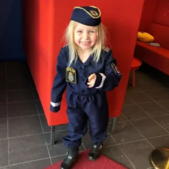 Ruotsalainen Poliisi Lasten Naamiaisasu