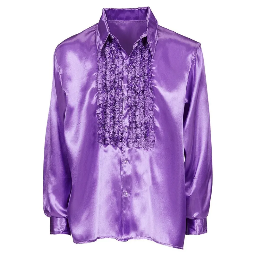 Röyhelöpaita Violetti