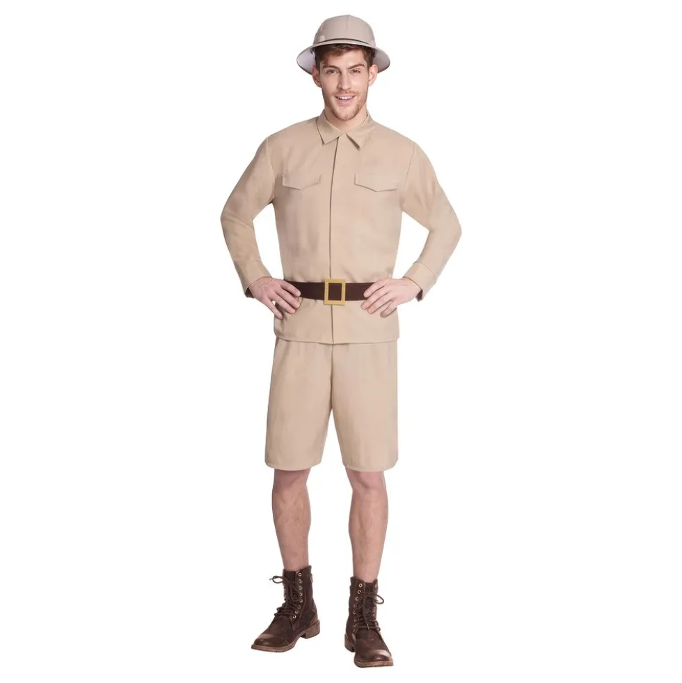 Safari Miesten Naamiaisasu