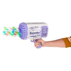 Saippuakuplabazooka LED-valoilla