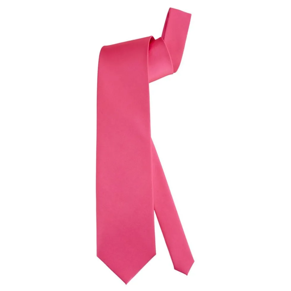 Satiinisolmio Neonpinkki