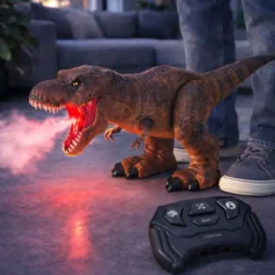 Savutteleva radio-ohjattava T-Rex