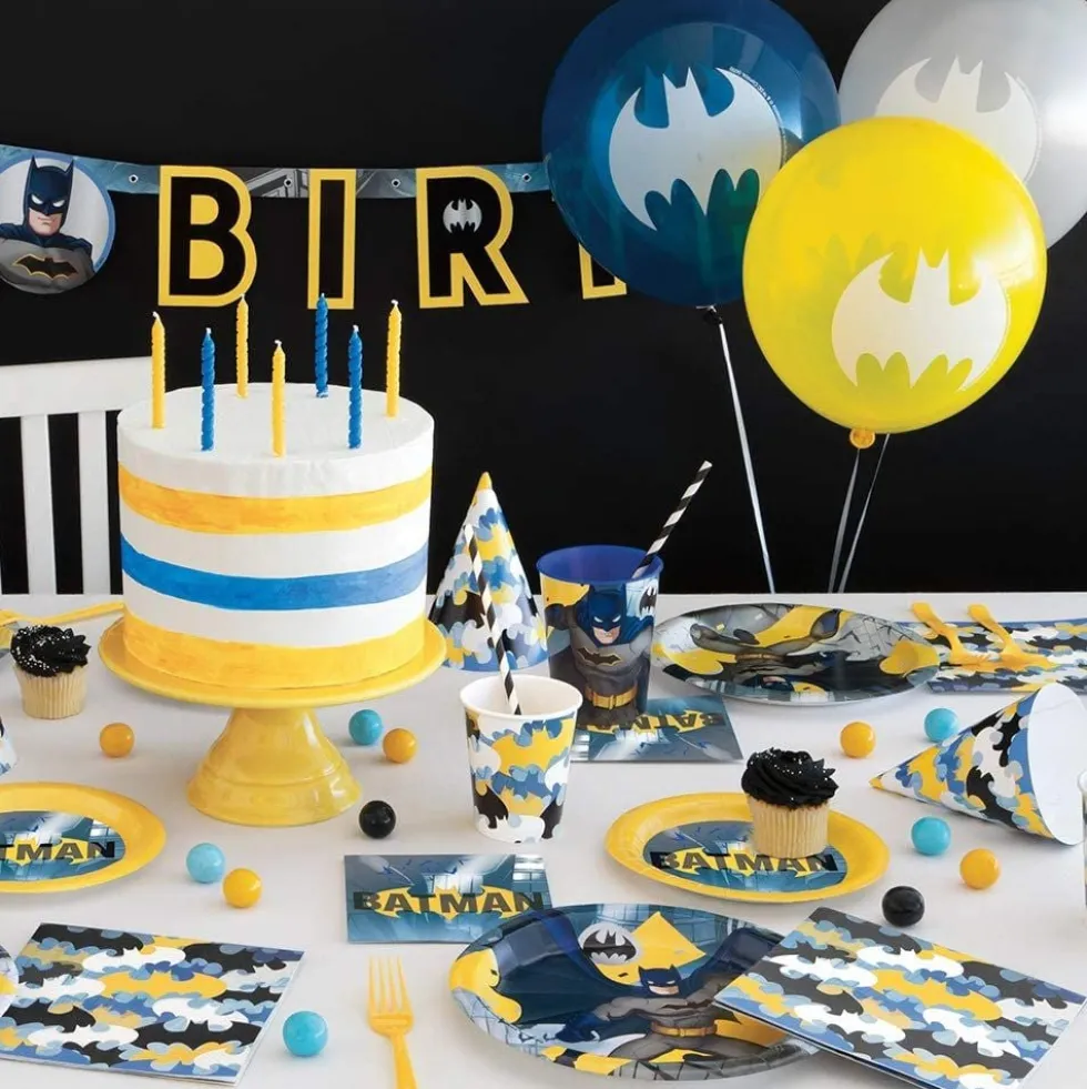 Servetit Batman Sininen/Keltainen/Musta