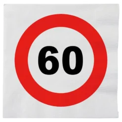 Servetit Liikennemerkki 60