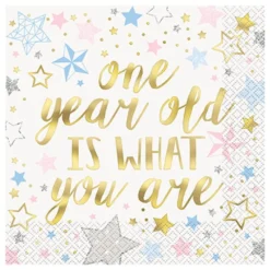 Servietit One Year Tähdet Twinkle