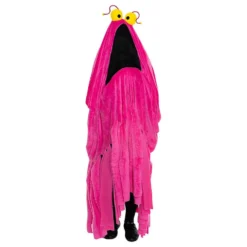 Sesame Street Yip Yip Martian vaaleanpunainen alien Naamiaisasu