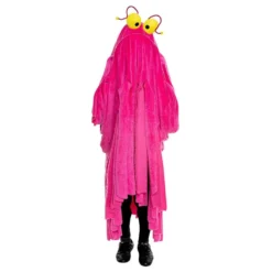 Sesame Street Yip Yip Martian vaaleanpunainen alien Naamiaisasu